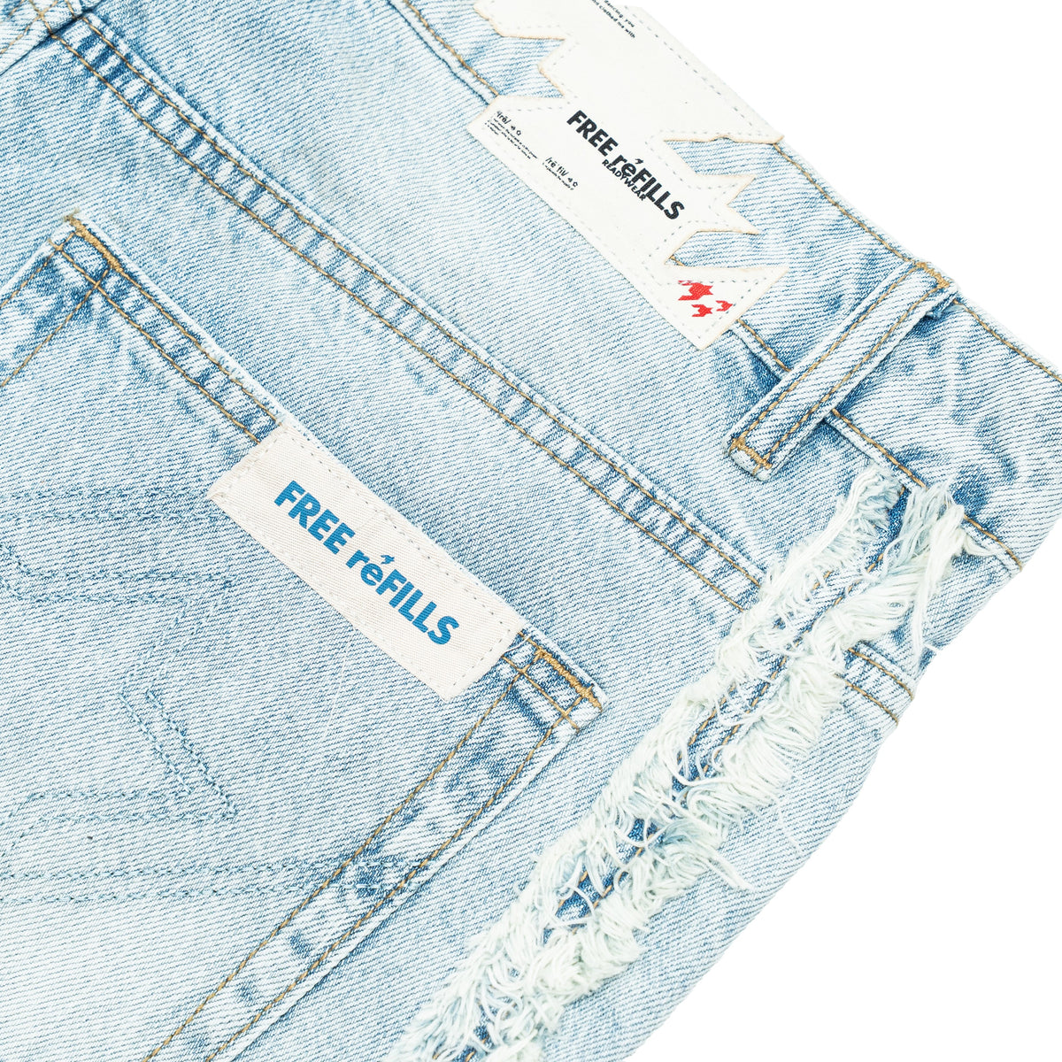Core Denim Jorts - Blue Wash