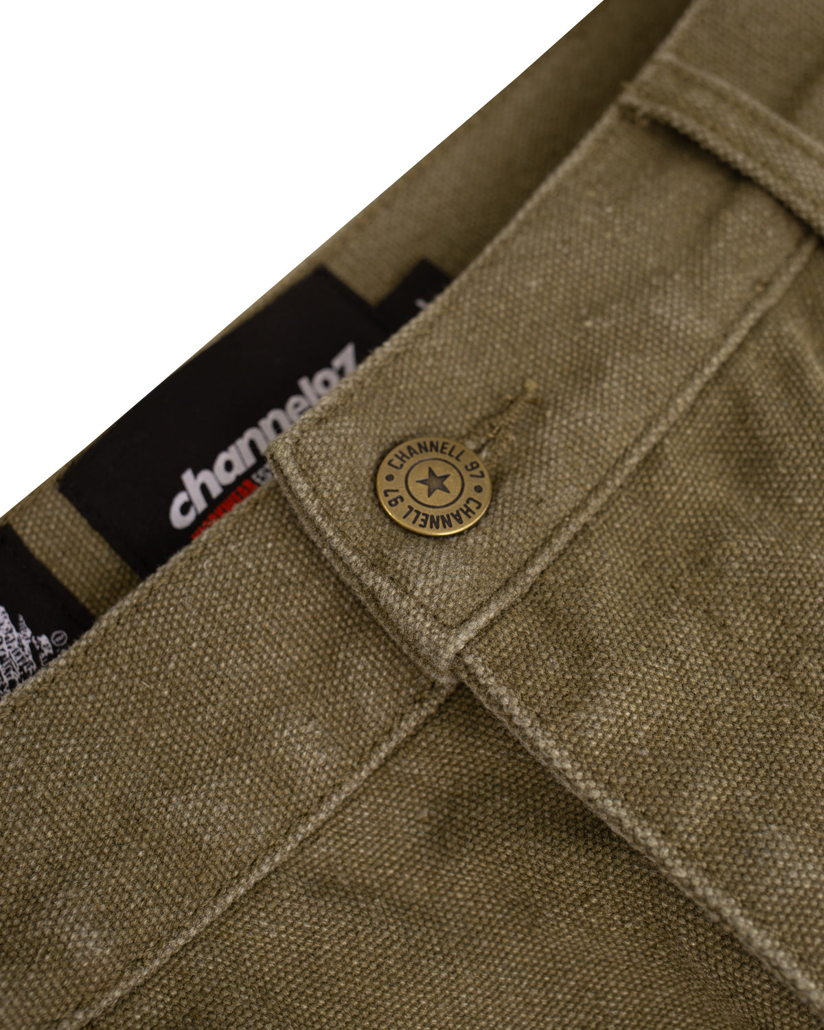 FOREST GREEN DOUBLE KNEE