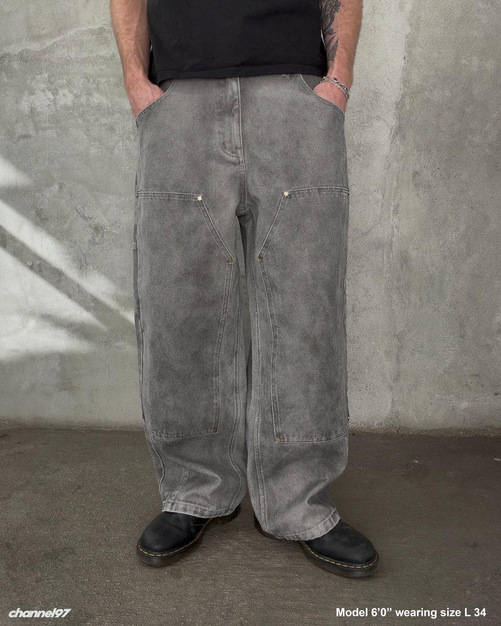 CANVAS DOUBLE KNEE CEMENT