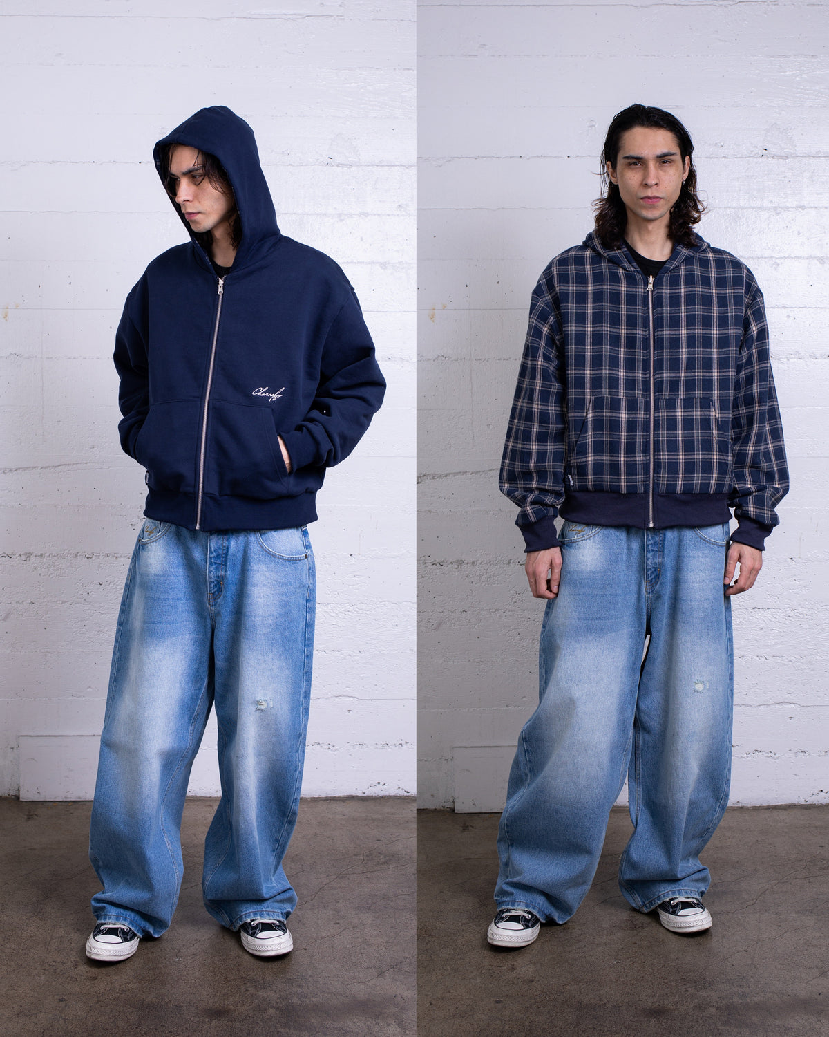 REVERSIBLE HOODIE (FLANNEL)