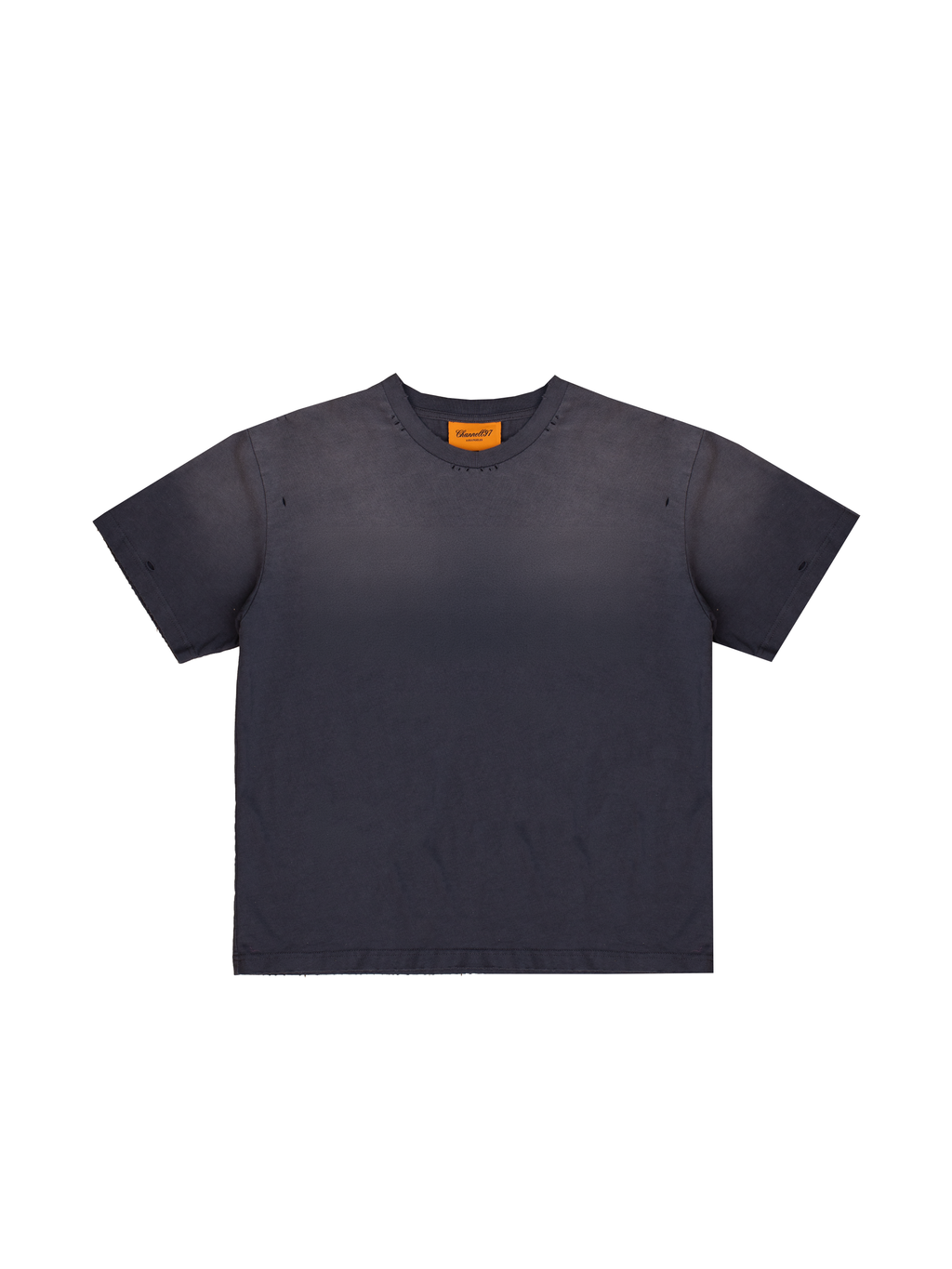 WASHED BLANK GRAY TEE